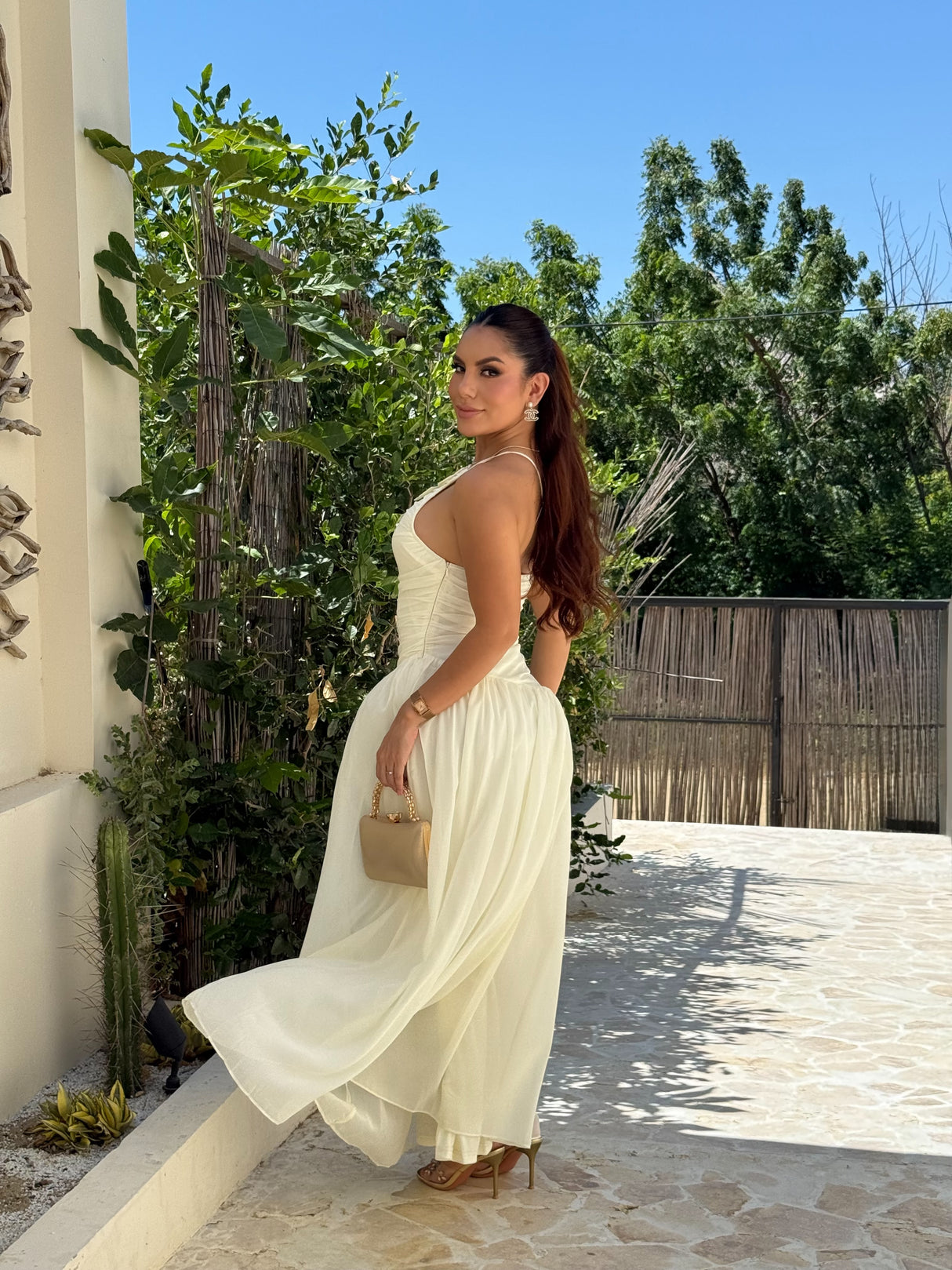 Vestido Ivory Bloom Luxe