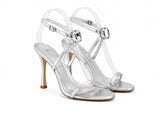 Sandalias Crystal Gold Luxe