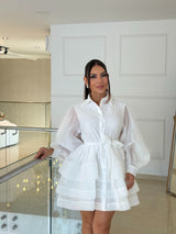 Vestido Blanc Étoile Luxe