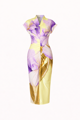 Ethereal Print Midi Dress