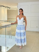 Vestido Fleur Blanche Romance