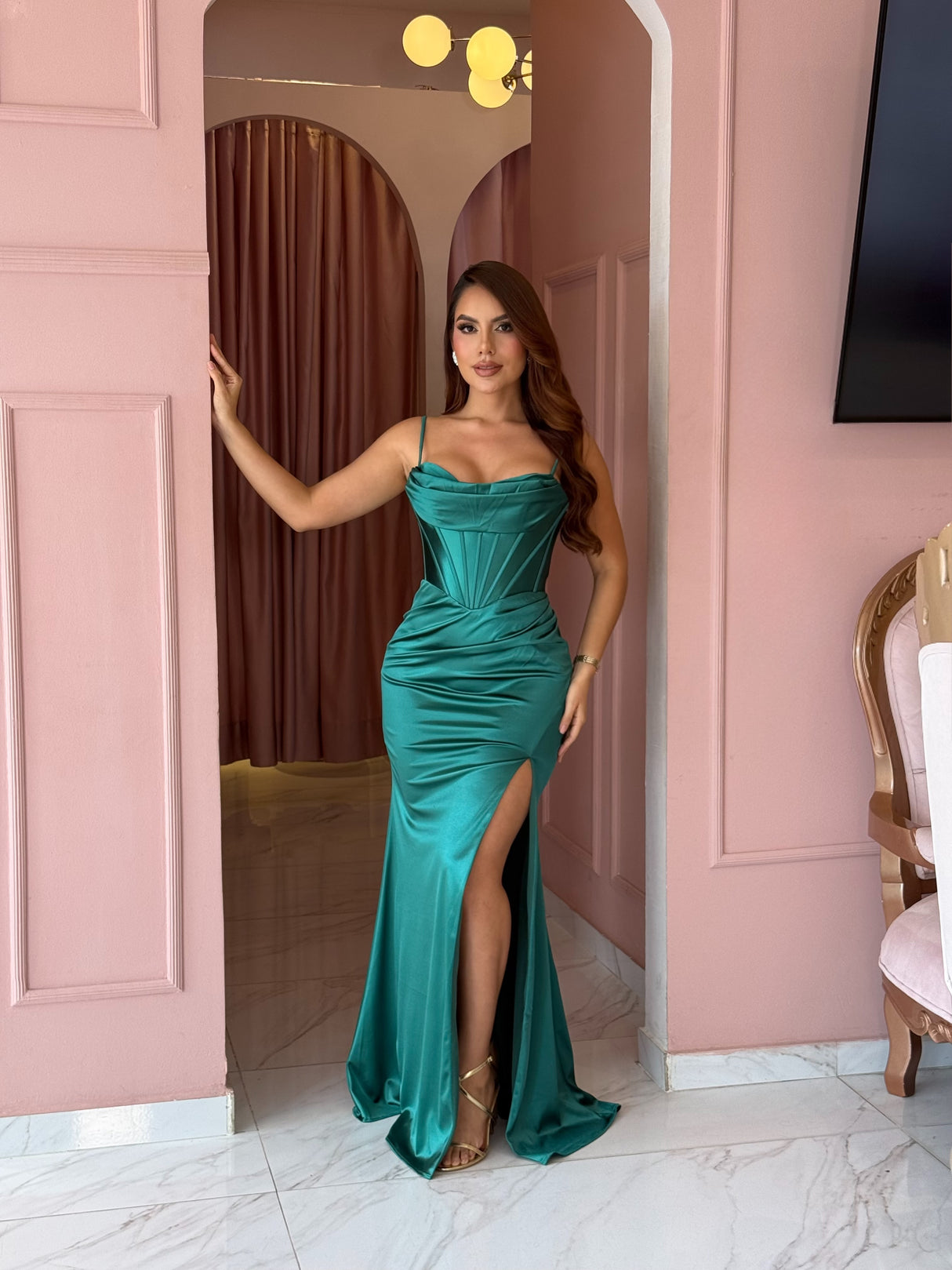 Vestido Esmerald Éclat Luxe