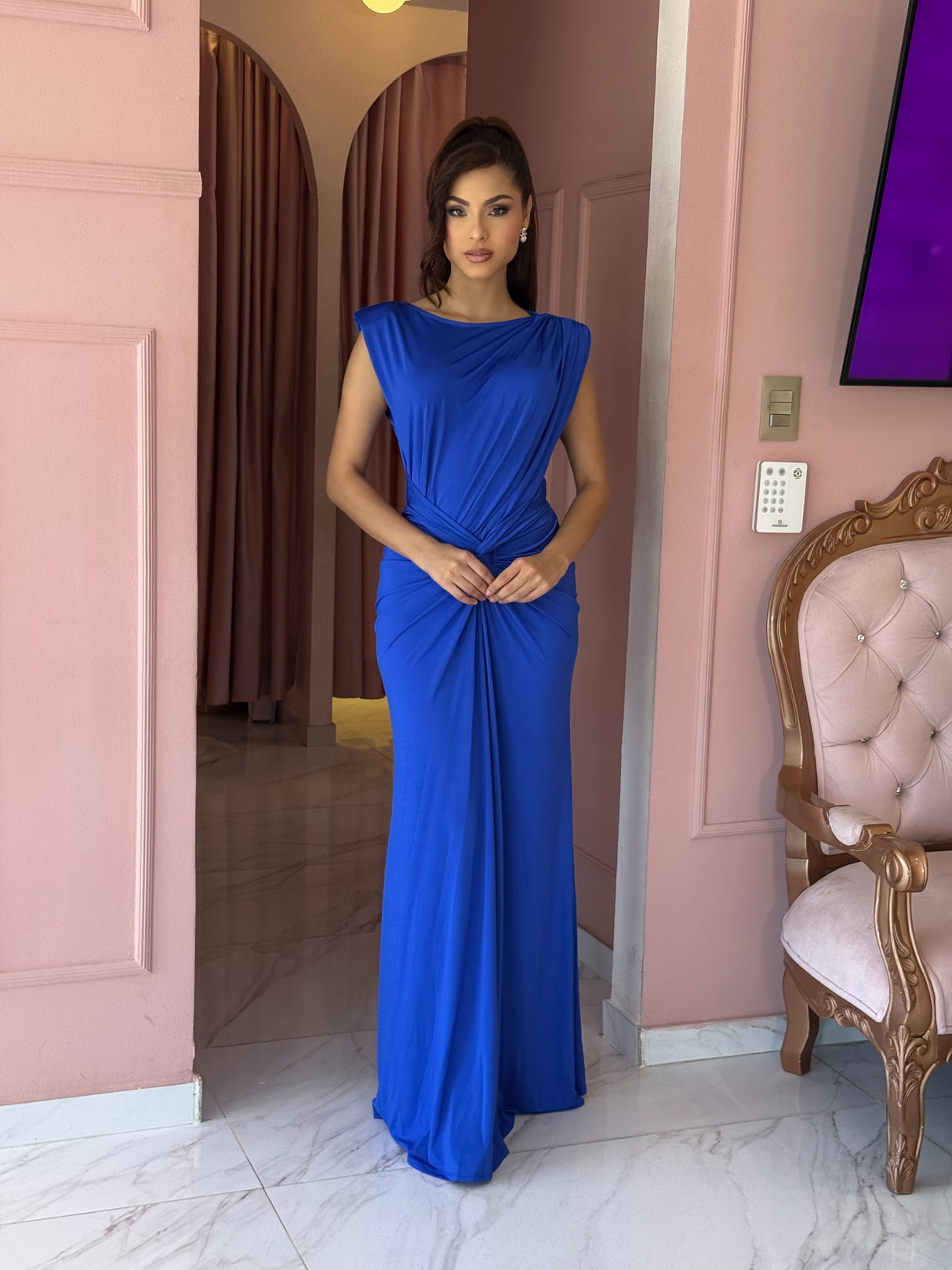 Vestido Aura Escultural Luxe