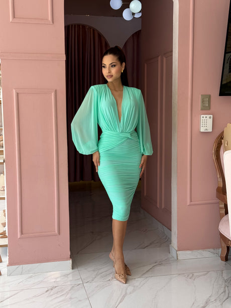 Vestido Brillo Celestial Luxe