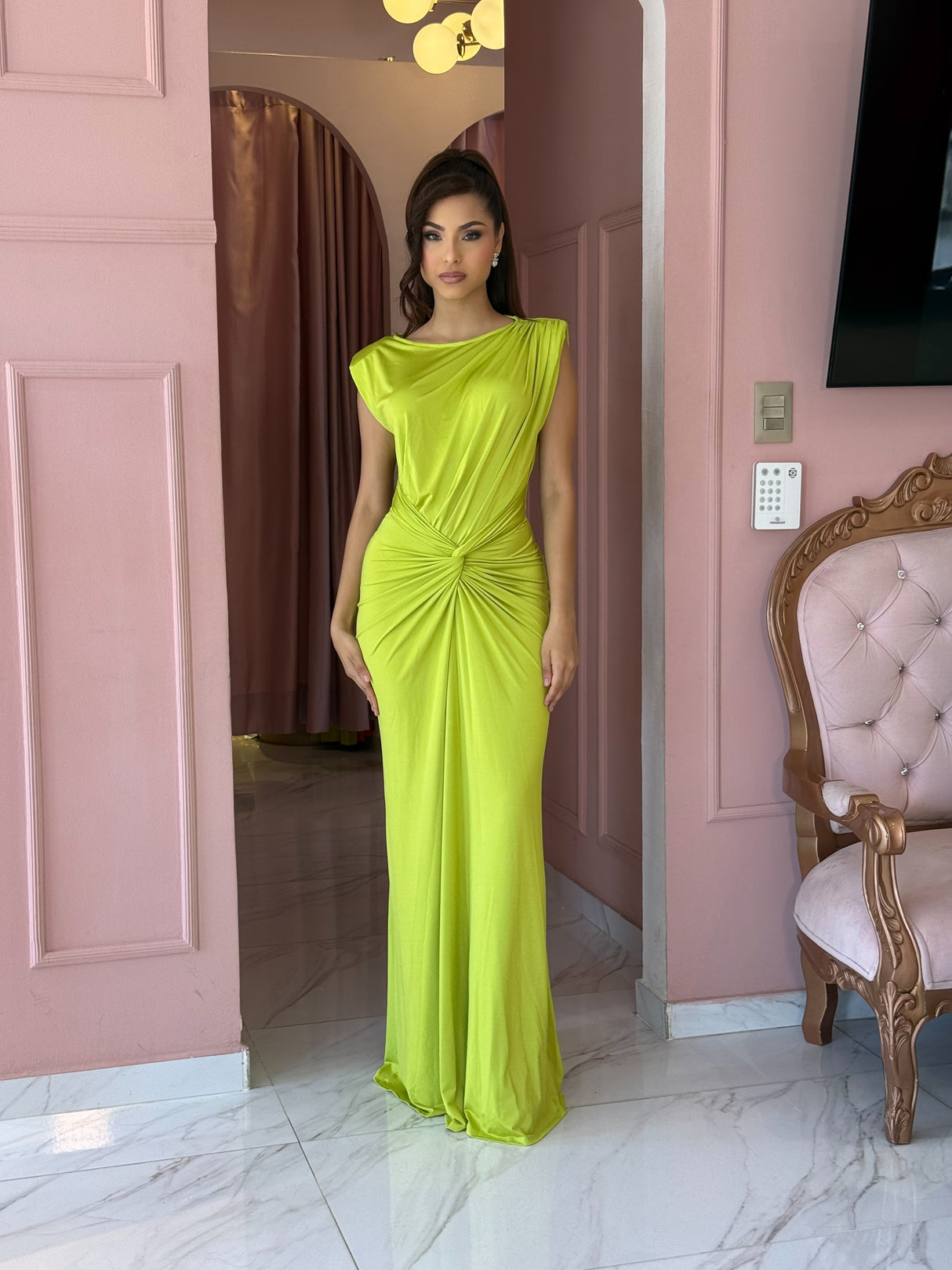 Vestido Aura Escultural Luxe