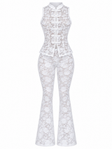 Set Frog Button Lace