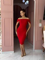 Vestido Elegance Off Shoulder