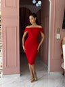 Vestido Elegance Off Shoulder