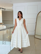 Vestido Étoile Polka Luxe