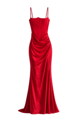Eternal Royale Drape Dress