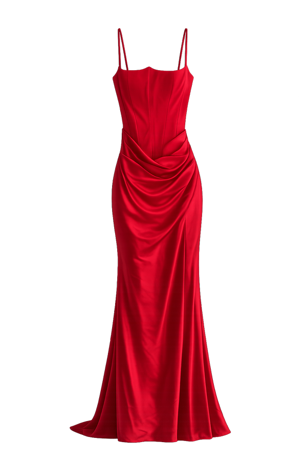 Eternal Royale Drape Dress