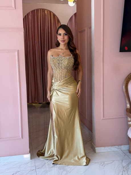 Vestido Golden Royale Luxe