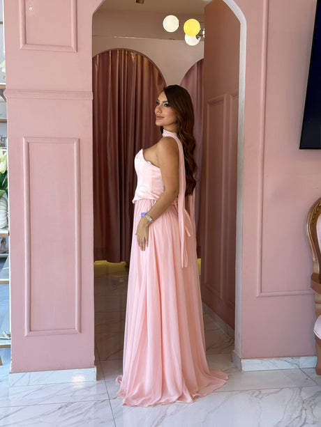 Vestido Rosé Belle Luxe