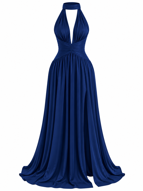 Vestido Halter Aura Soleil