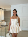 Vestido Aurora Celeste Luxe