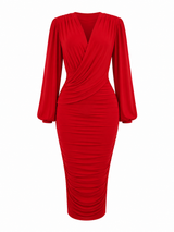 Vestido Scarlet Elegance Luxe