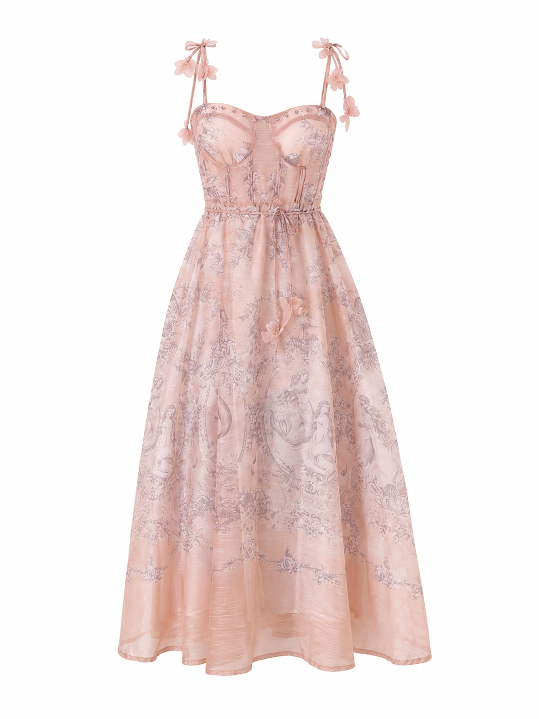 Vestido Romance Encantado Midi