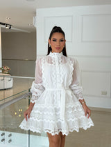 Vestido Encanto Vintage Lace