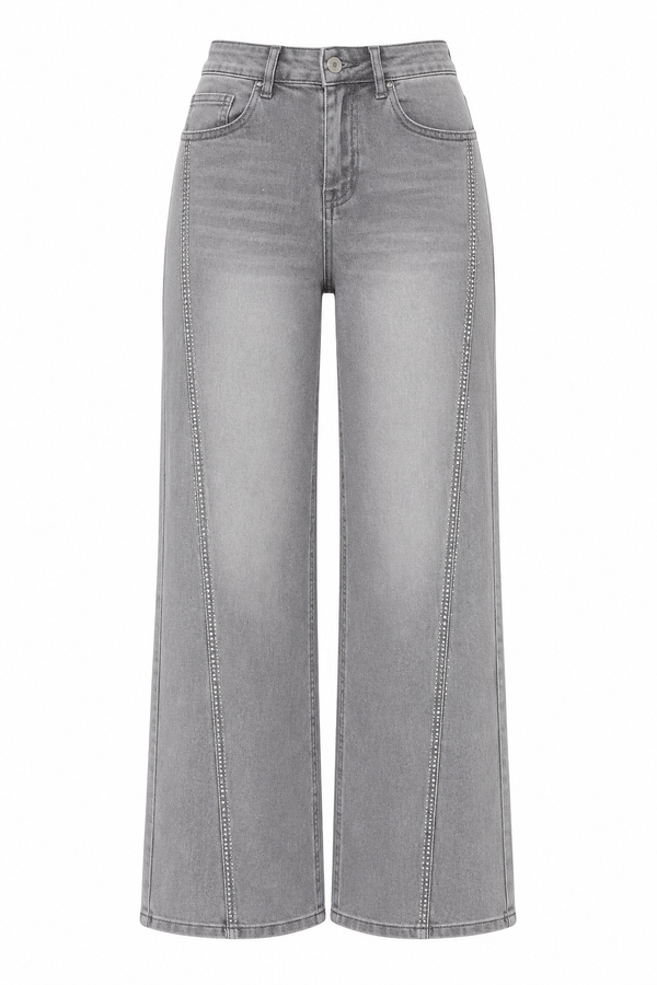 Jean Silver Shine Wide Leg