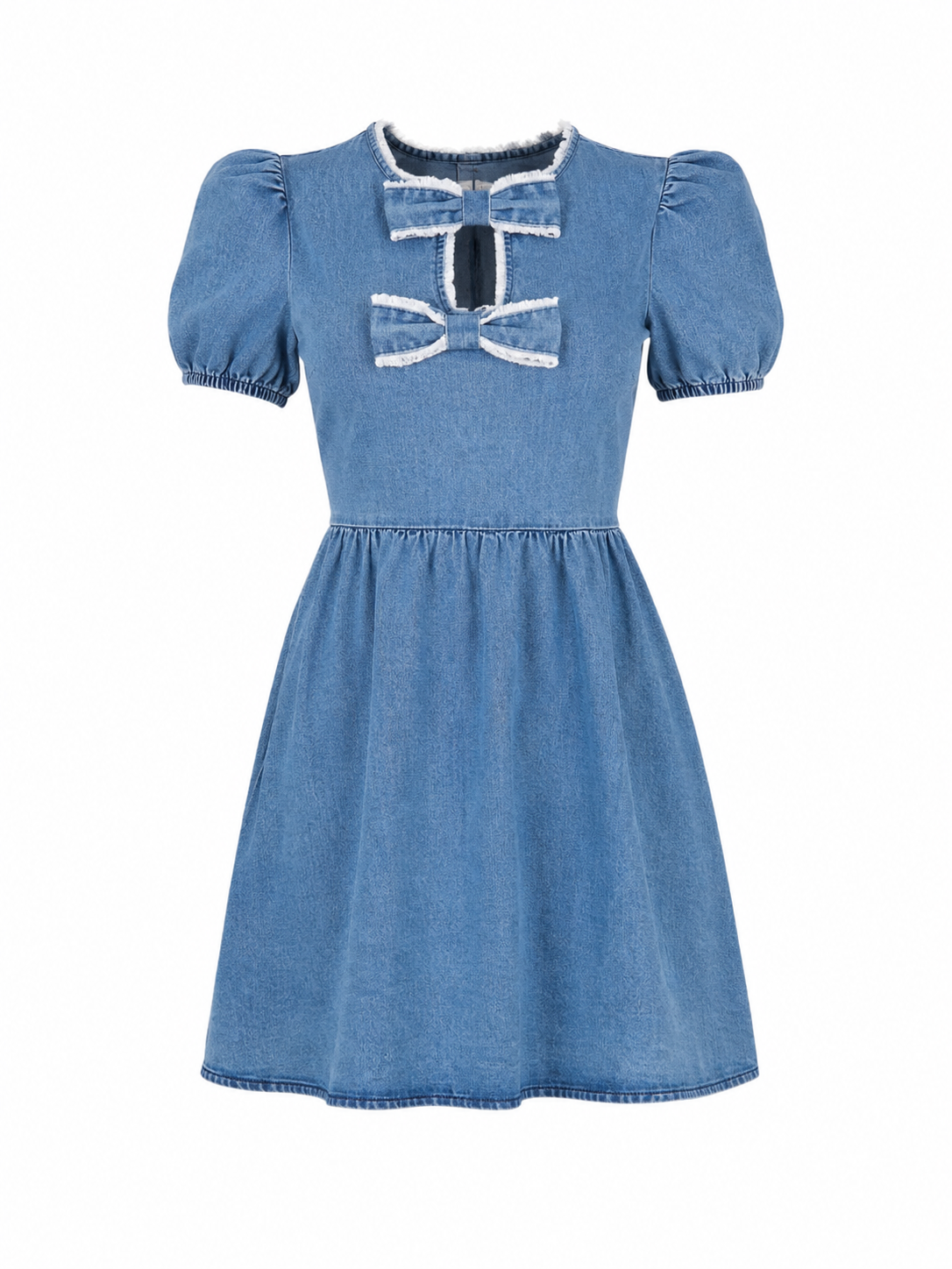 Vestido Denim Coquette Charm