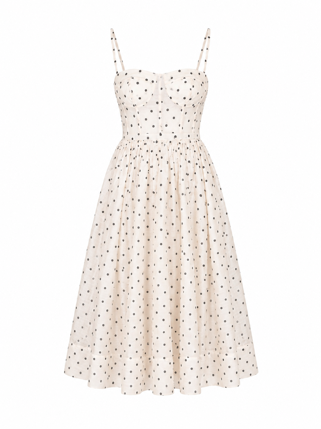 Vestido Luna de Polka Midi