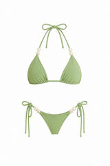 Bikini Perla Verde Esmeralda Luxe