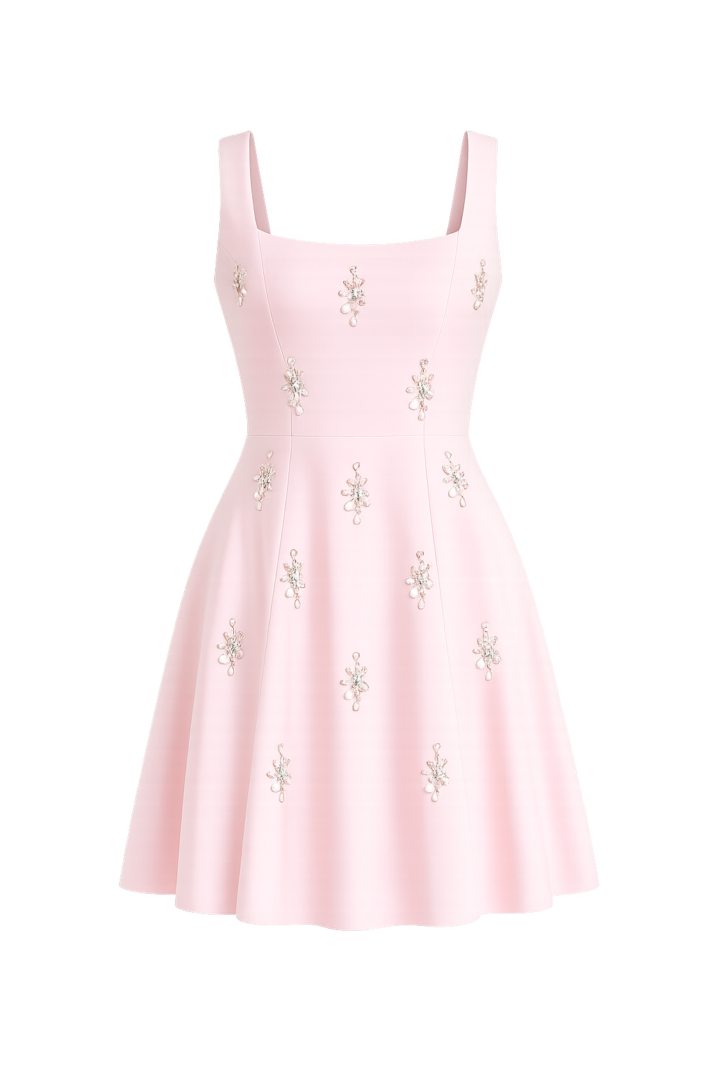 Vestido Rosa Princess Pearl Luxe