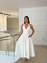 Vestido Rosa Romance Royale Luxe