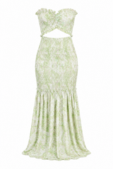 Vestido Esencia Verde Luxe