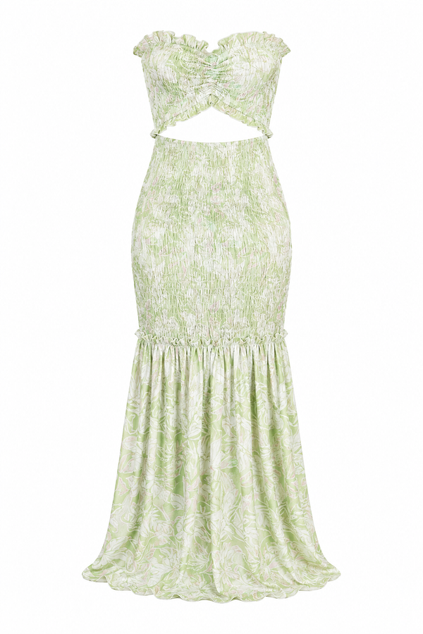 Vestido Esencia Verde Luxe