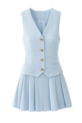 Vestido Serenity Blue Luxe