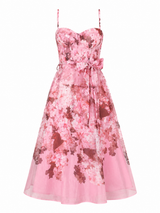 Vestido Rosé Bloom Luxe