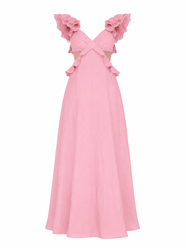 Vestido Rosé Éternelle Luxe