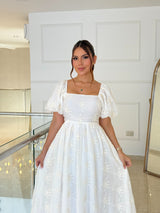 Vestido Ivory Garden Luxe