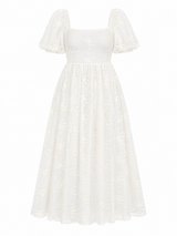 Vestido Ivory Garden Luxe