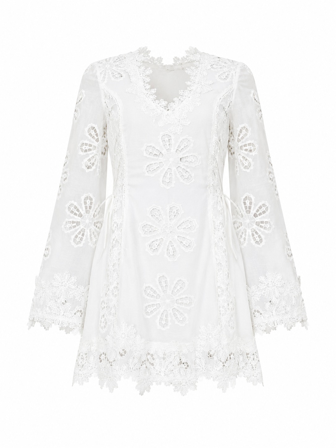 Vestido Ivory Lace Romance Luxe
