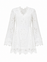 Vestido Ivory Lace Romance Luxe