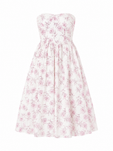 Vestido Jardín de Rosas Midi