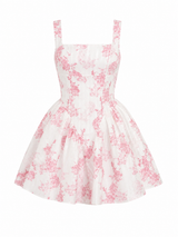 Vestido Rosé Garden Coquette