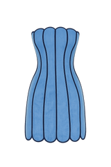Vestido Denim Sculpt Luxe
