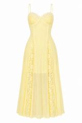 Vestido Lemon Blossom Luxe