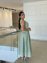 Vestido Sage Bloom Midi