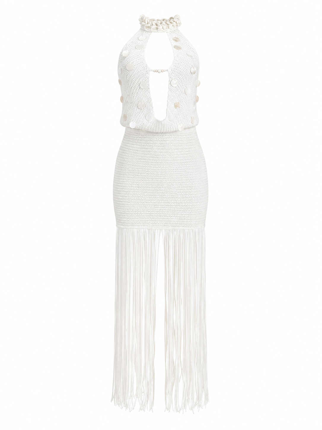 Vestido Ibiza Fringe Luxe