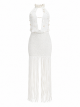 Vestido Ibiza Fringe Luxe