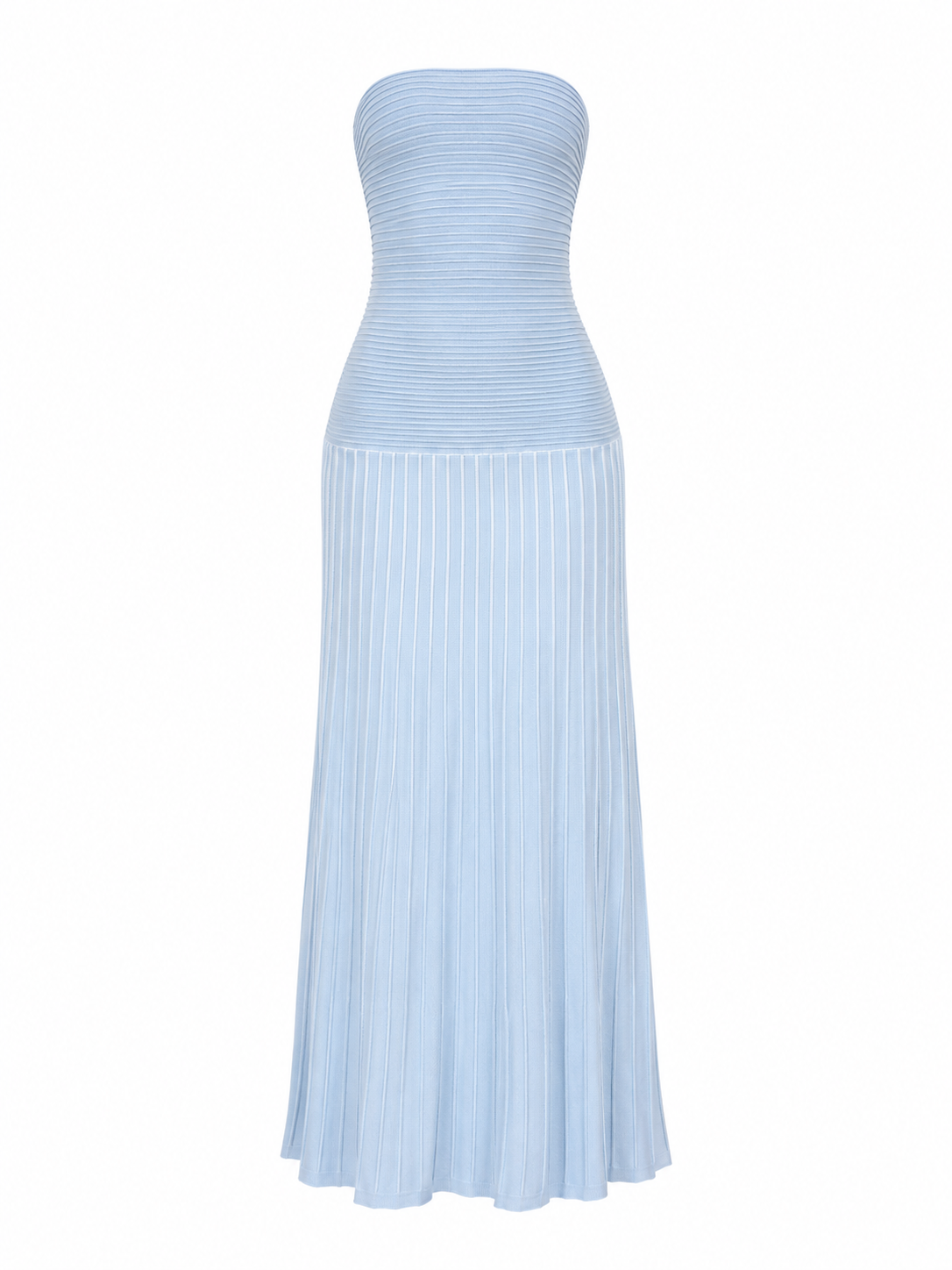Vestido Celeste Aura Maxi