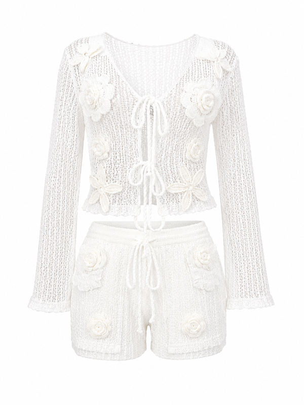 Set Romance Crochet Luxe