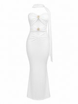 Vestido Rosa Encanto Imperial