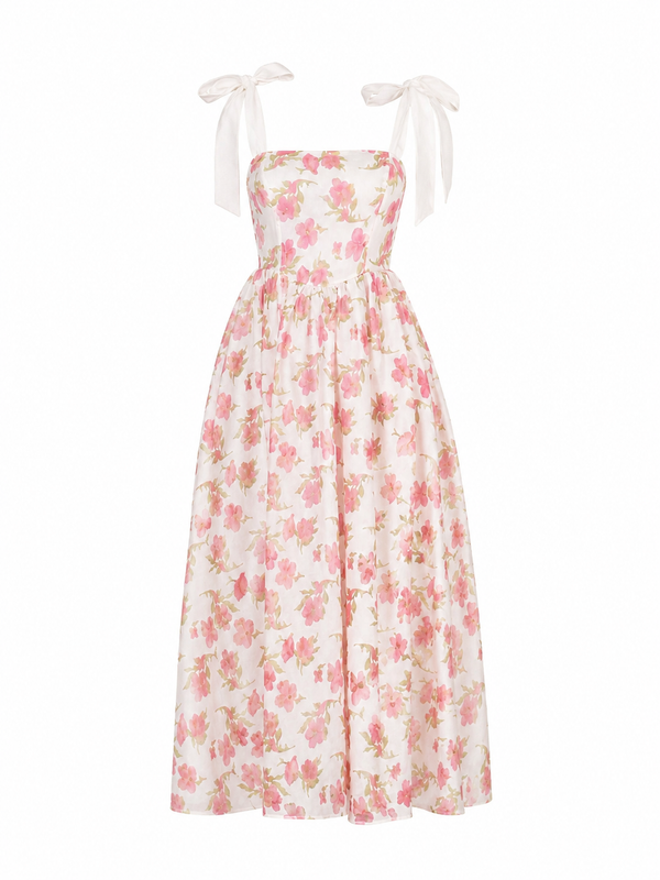 Vestido Jardín de Ensueño Midi Luxe