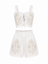 Set Daisy Blanc Luxe