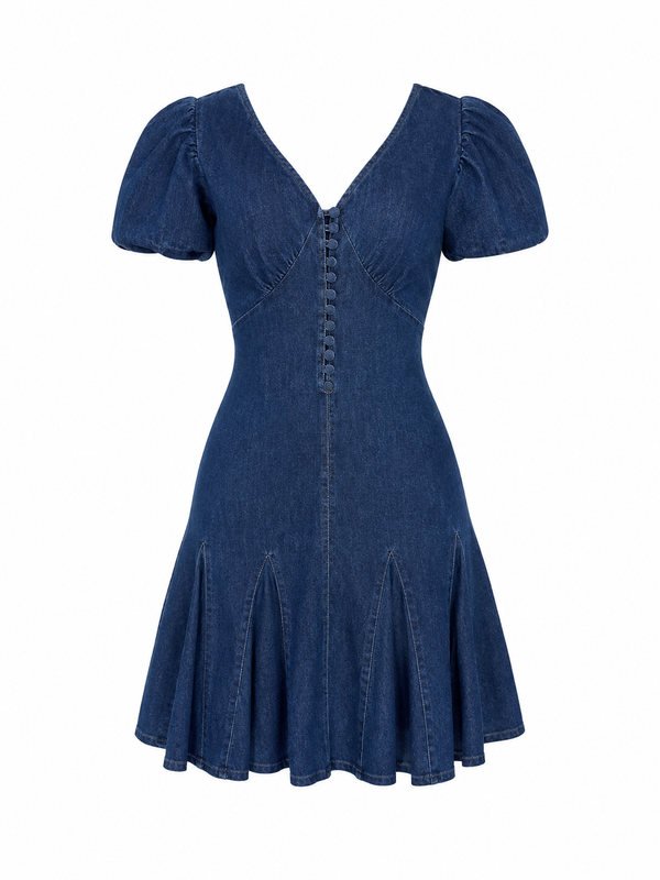 Vestido Denim Élégance